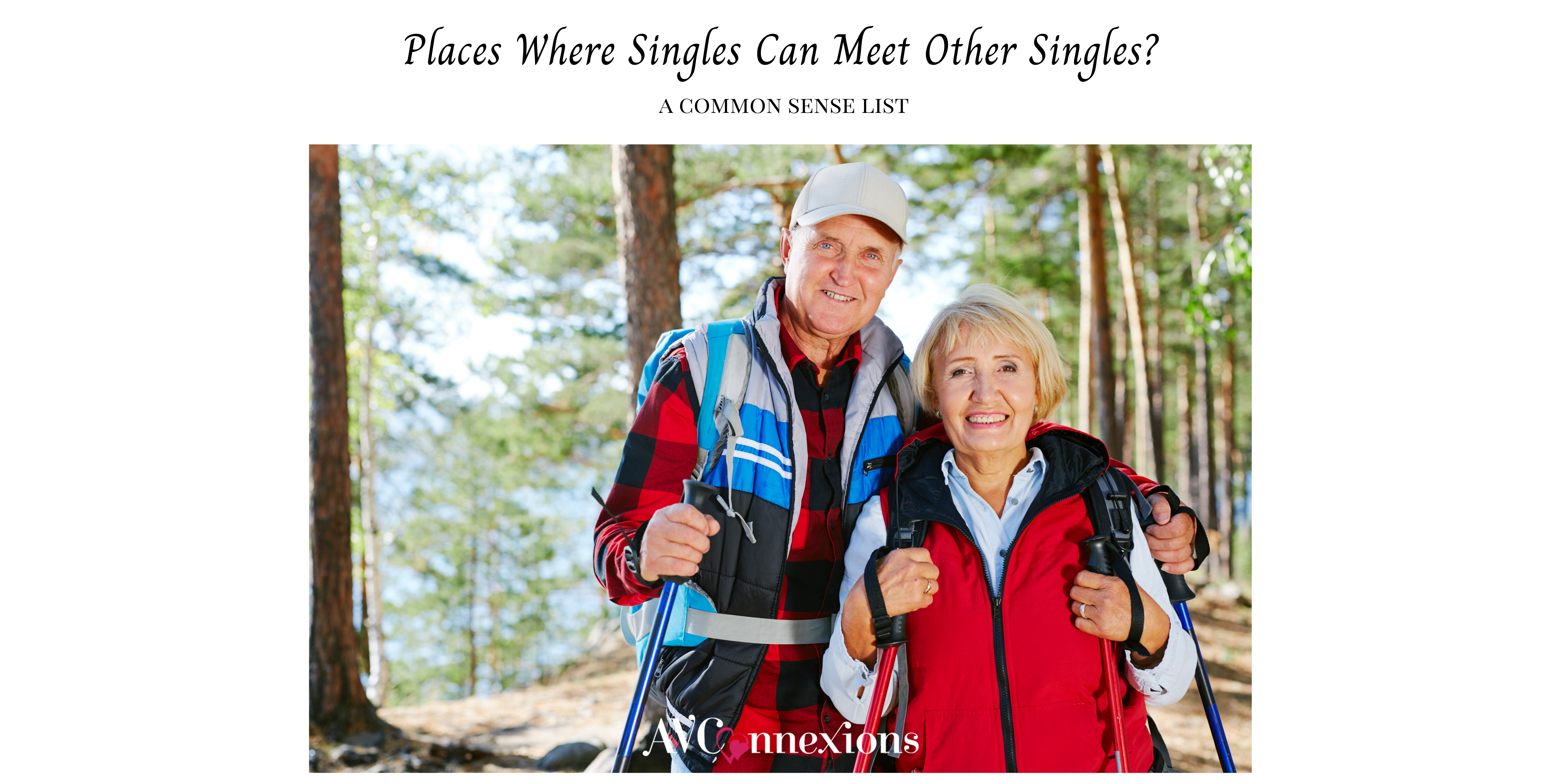 Places where singles can meet other singles